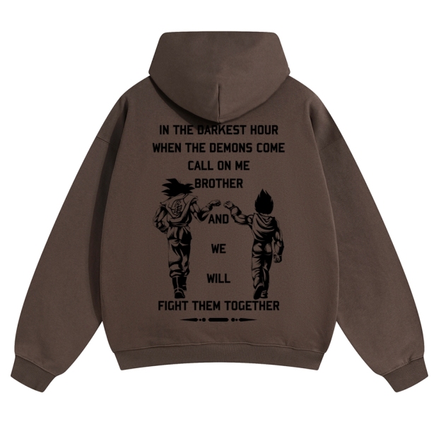 Unisex Anime Graphic Streetwear Vintage Hoodie