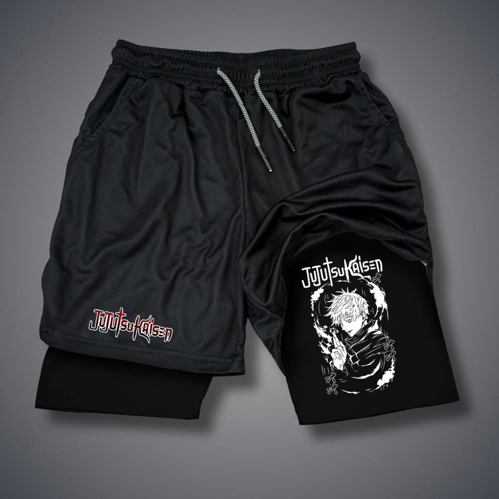 Casual Anime Personalized Printed Sports Shorts-comicclothing