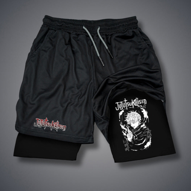 Casual Anime Personalized Printed Sports Shorts-comicclothing