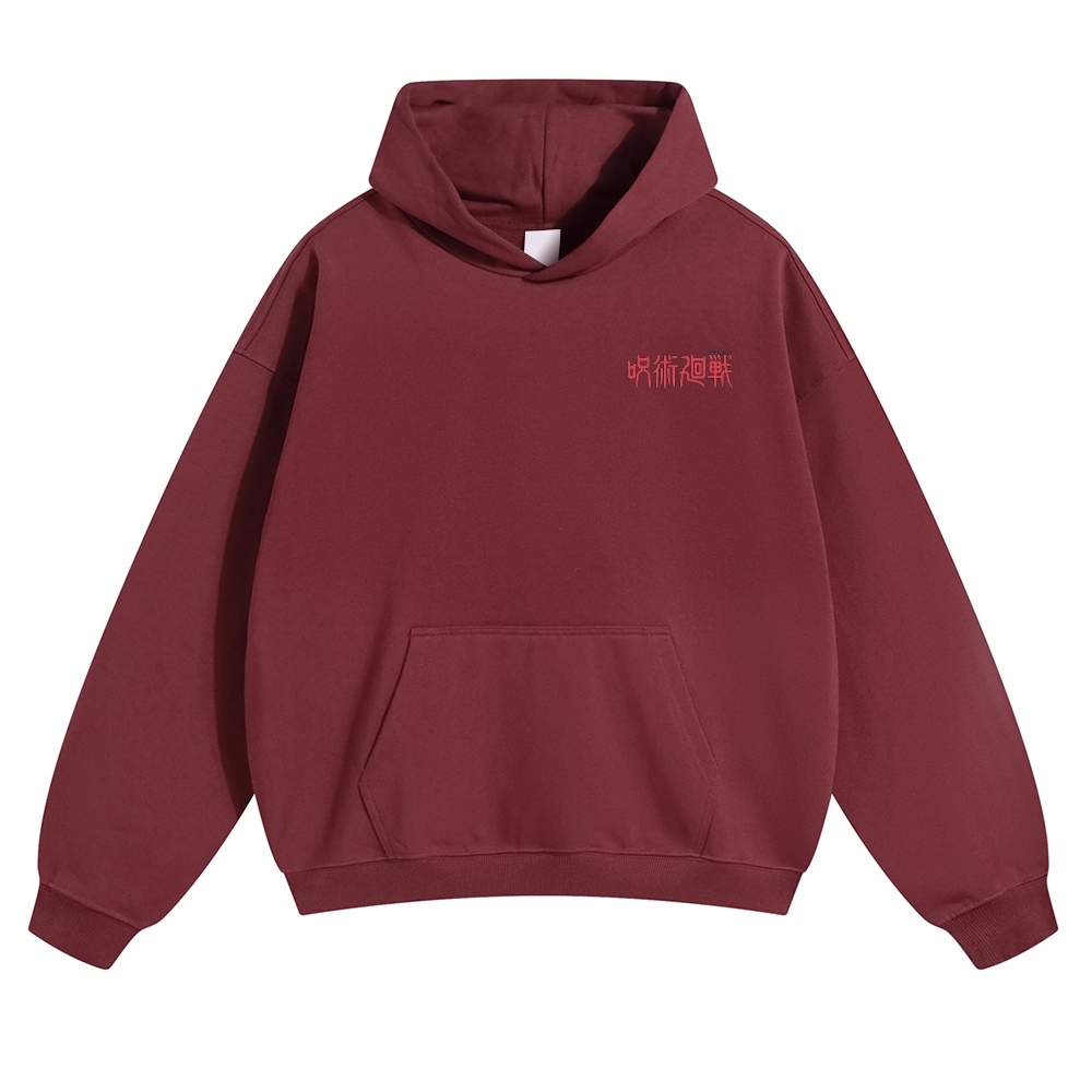 Unisex Casual Anime Print Hoodie