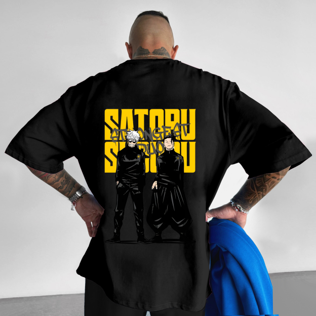 Casual Loose Anime Character Buddy T-Shirt