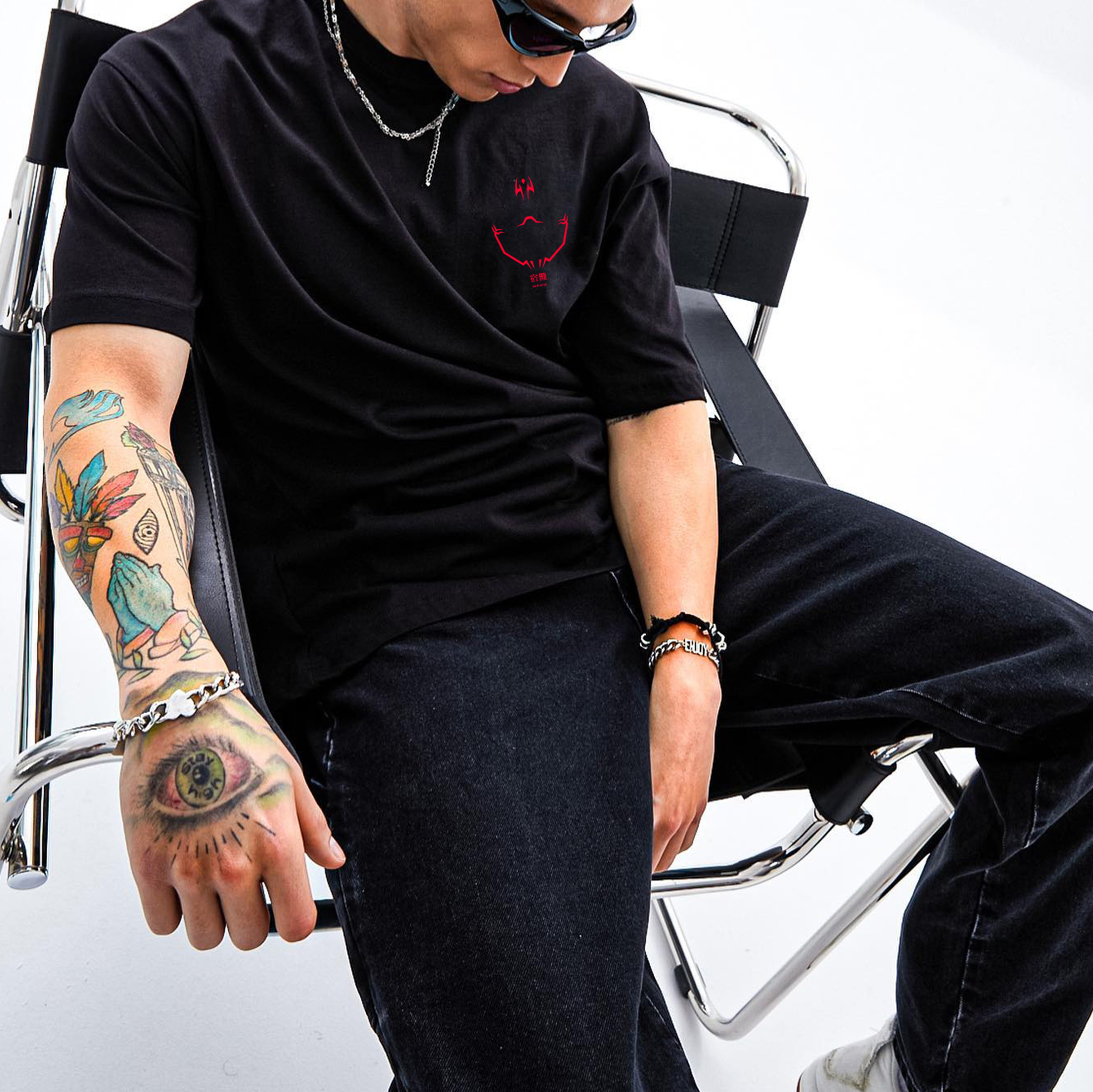 Unisex Casual Anime Print T-shirt  T-shirt