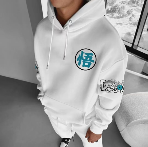Unisex Anime Graphic Streetwear Vintage Hoodie