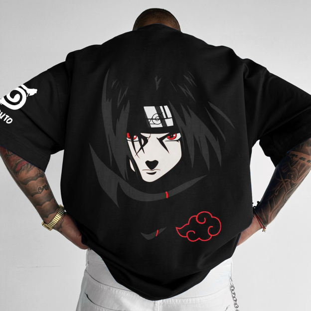 Oversize Anime T-Shirt-comicclothing