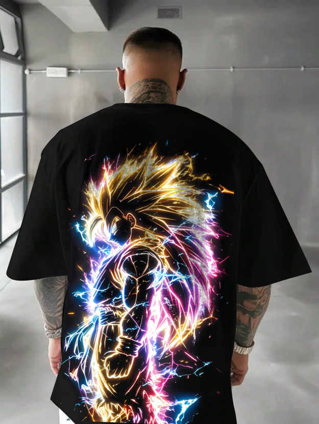 Unisex Anime Inspired Vintage T-Shirt