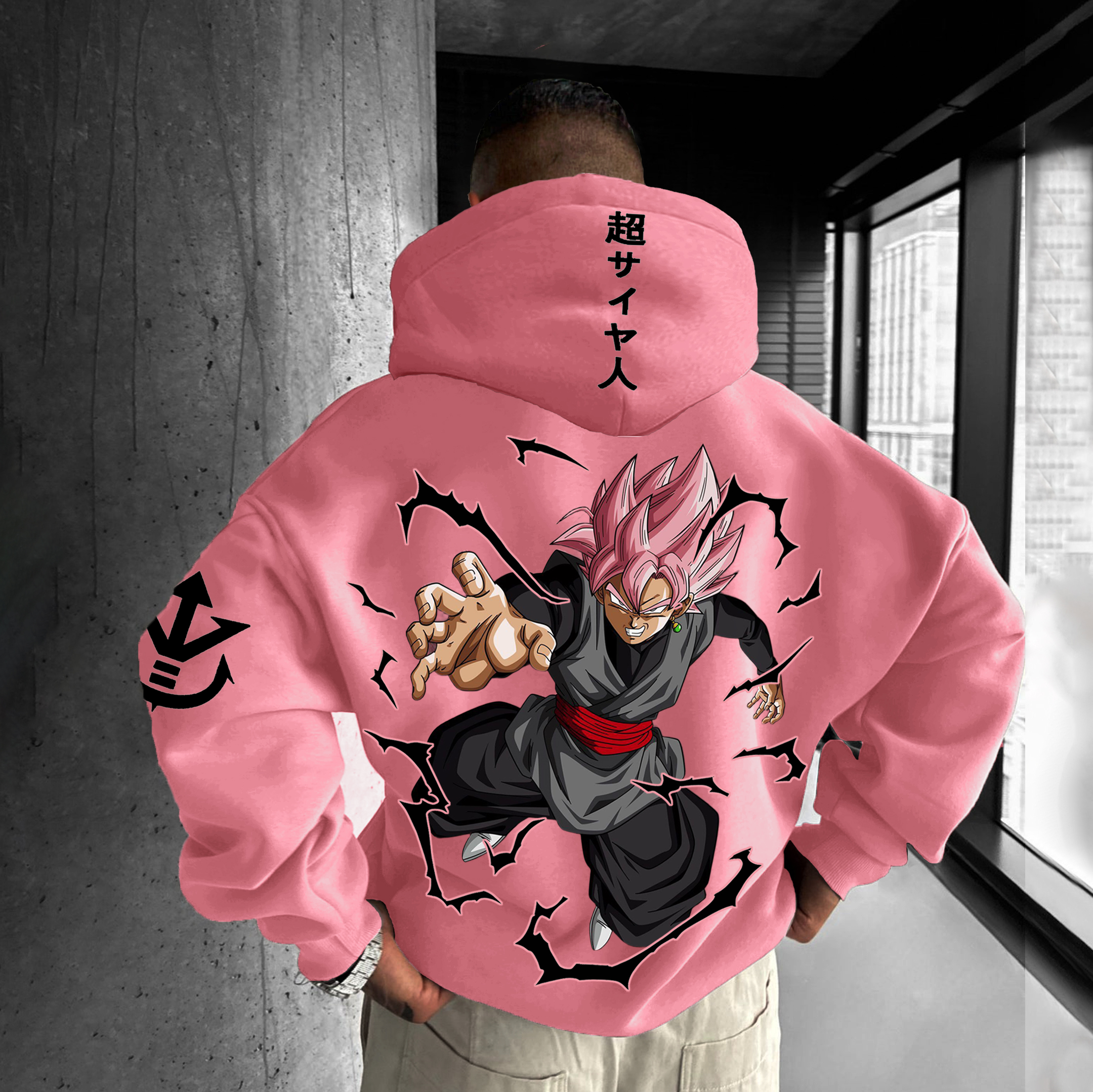 Unisex Anime Graphic Streetwear Vintage Hoodie