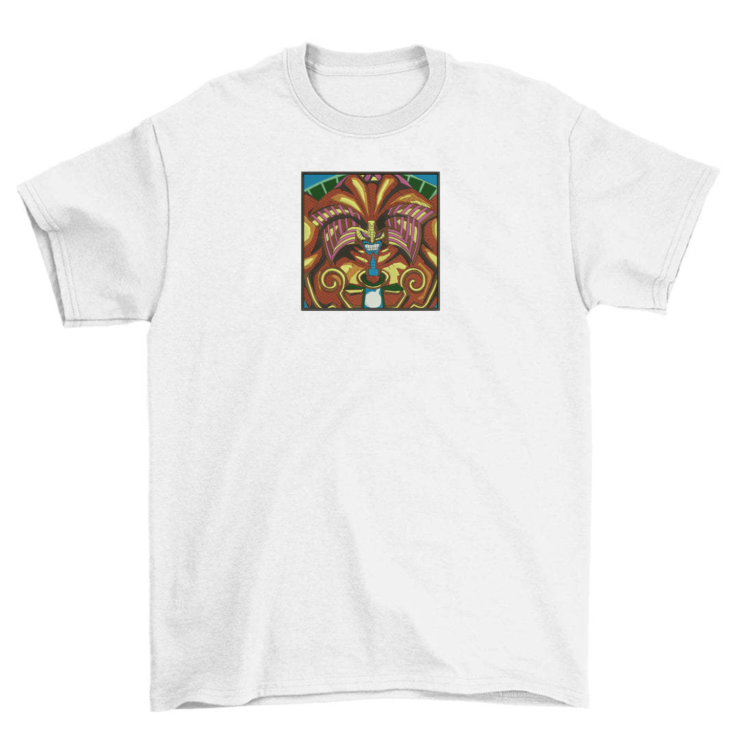 Unisex "Yu-Gi-Oh!" Anime Embroidered Top