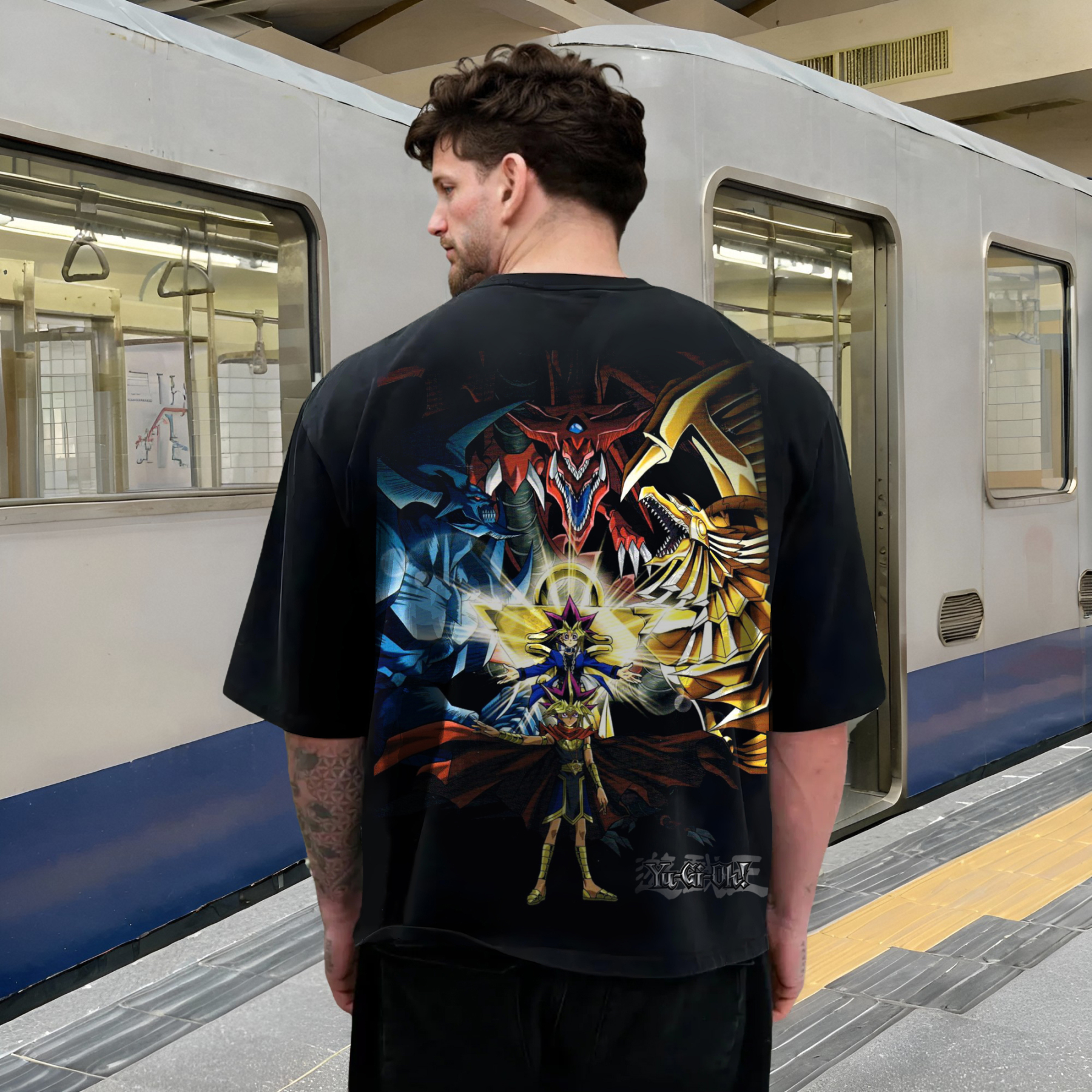 Unisex "Yu-Gi-Oh!" Game Anime Graphic Print T-Shirt Set-comicclothing