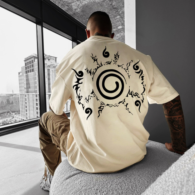 Oversize Anime T-Shirt-comicclothing