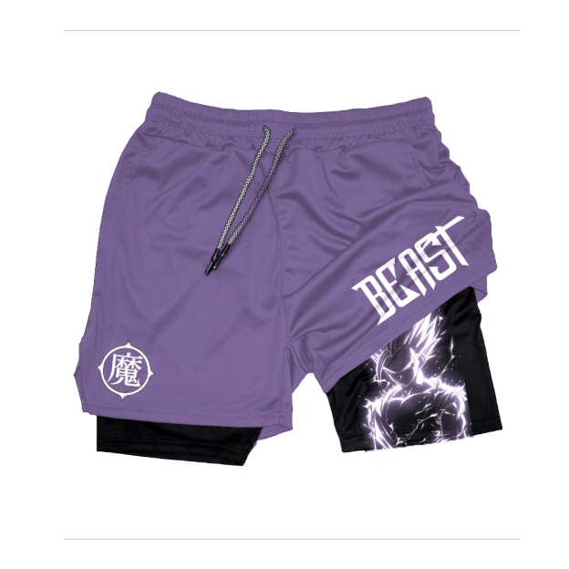 Anime Gym Performance Shorts-comicclothing