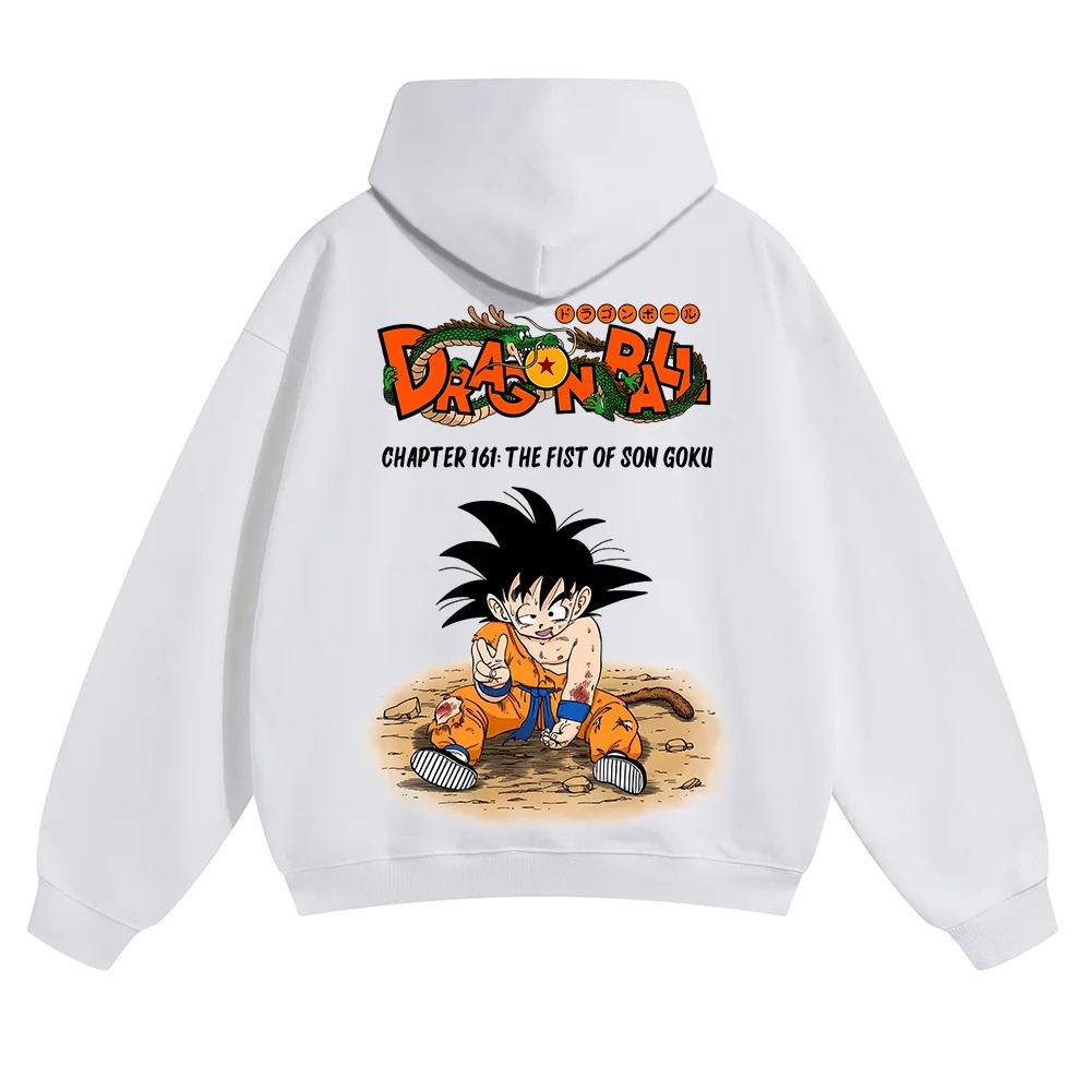 Oversized Unisex Anime Print Hoodie