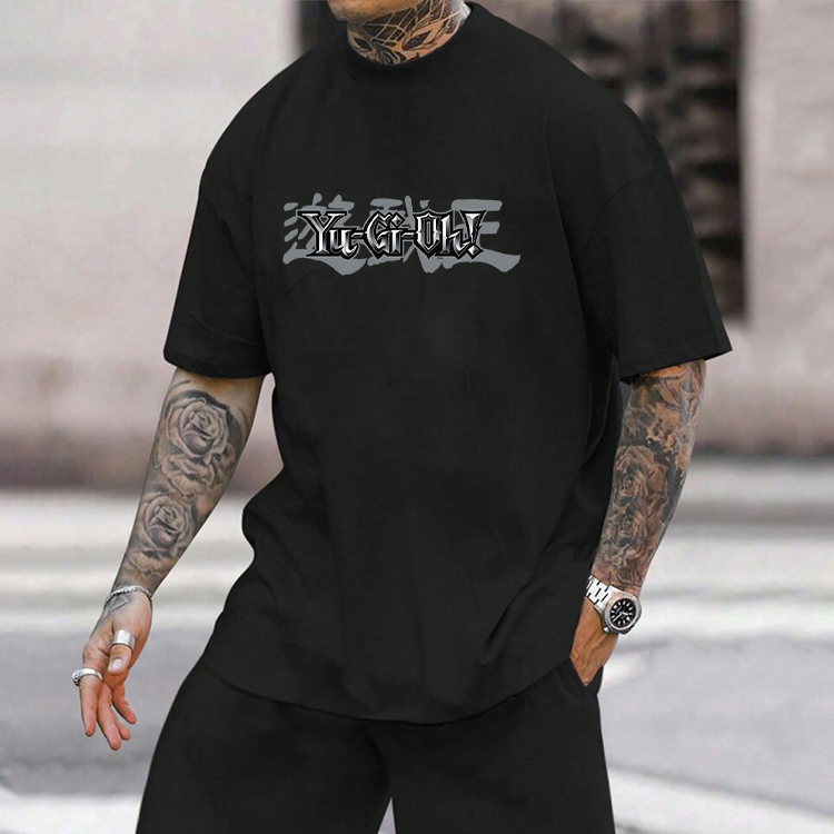 Unisex "Yu-Gi-Oh!" Game Anime Graphic Print T-Shirt