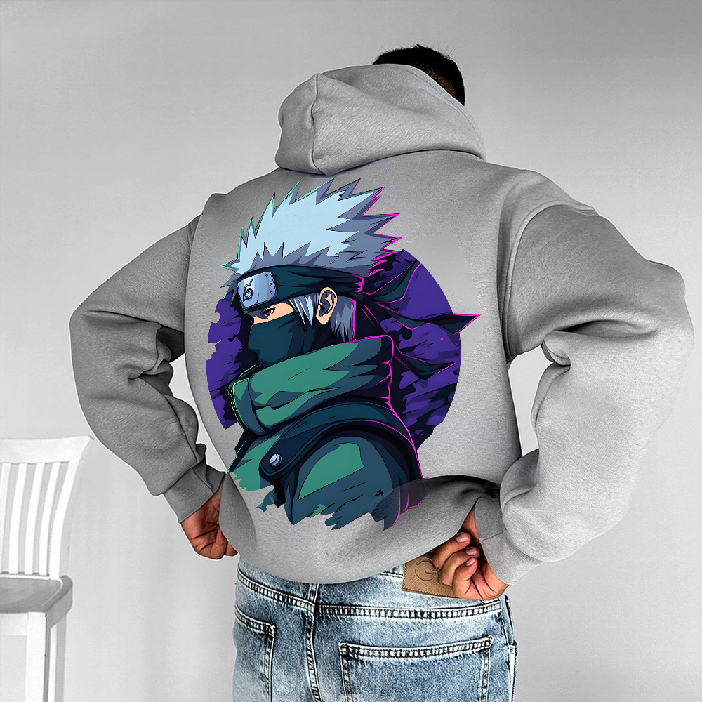 Unisex Oversized   Anime “Anime”  Print Hoodie-comicclothing