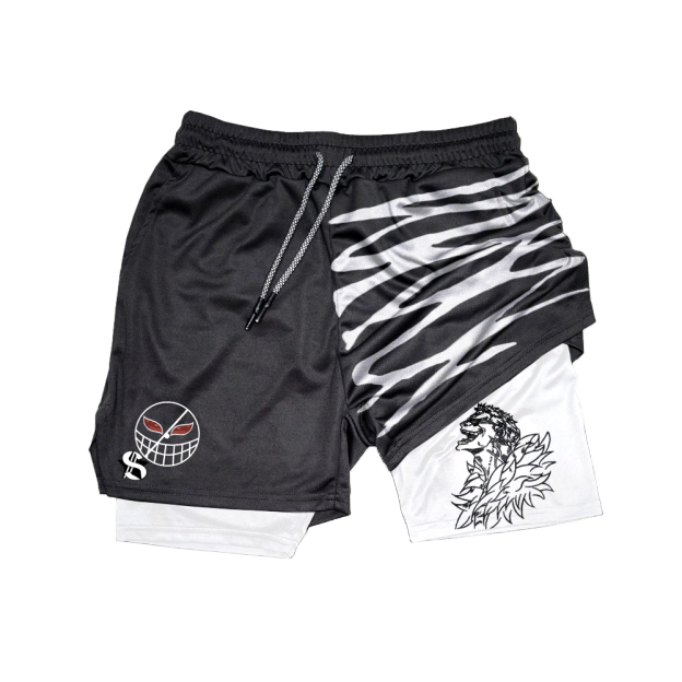 Anime Gym Performance Shorts-comicclothing