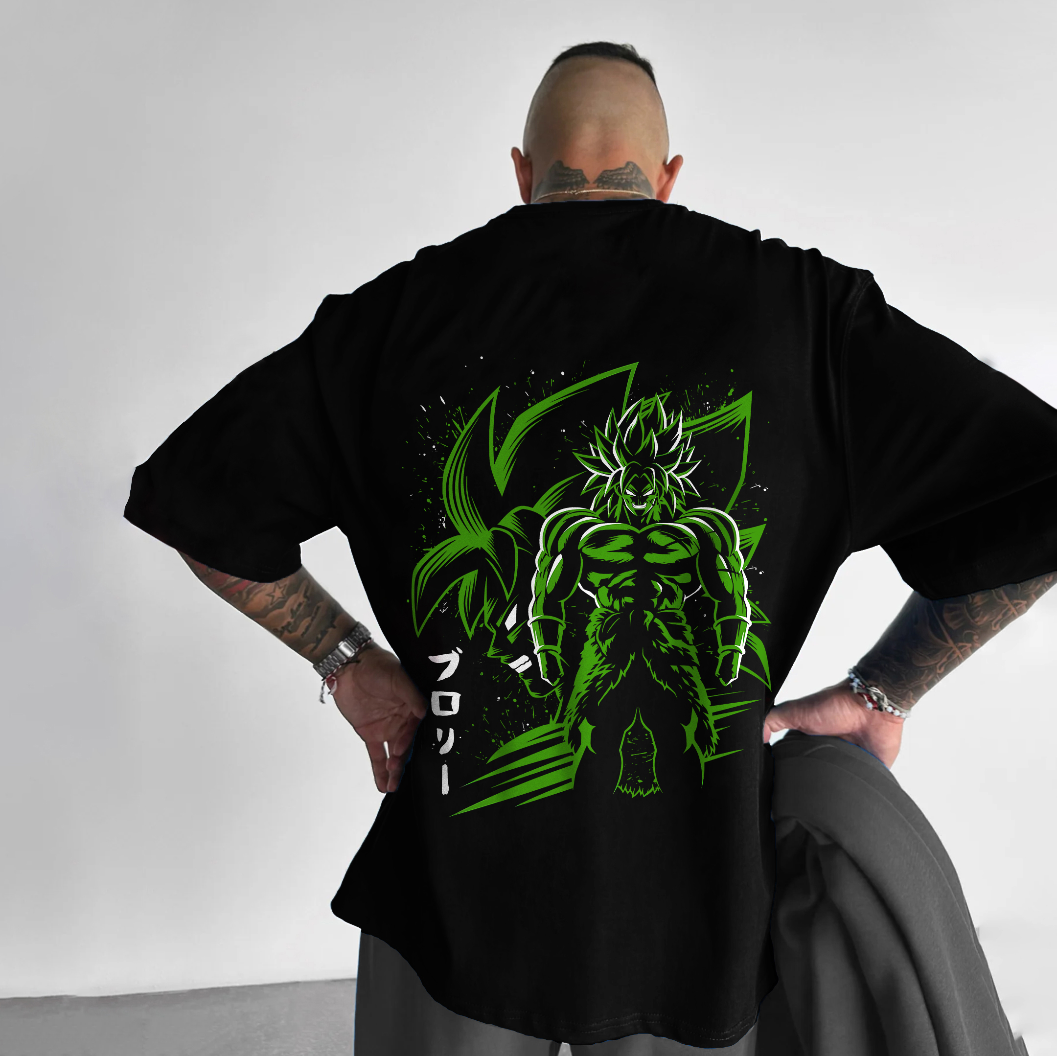 Unisex Loose DB Anime Print T-Shirt