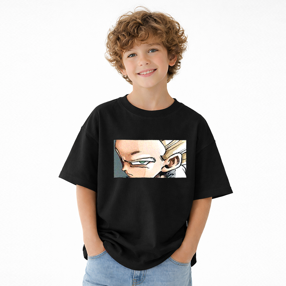 Dragon Ball Anime Graphic T-Shirt for Kids Cartoon Print Cotton Tee