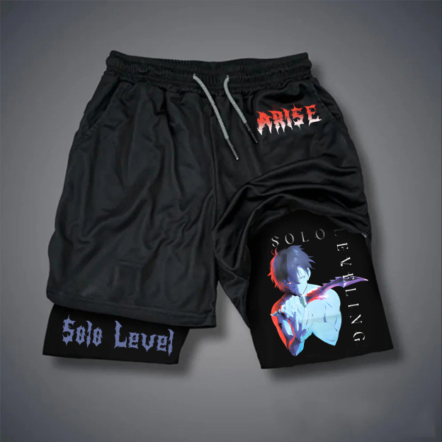 Unisex Casual Anime Streetwear Shorts-comicclothing