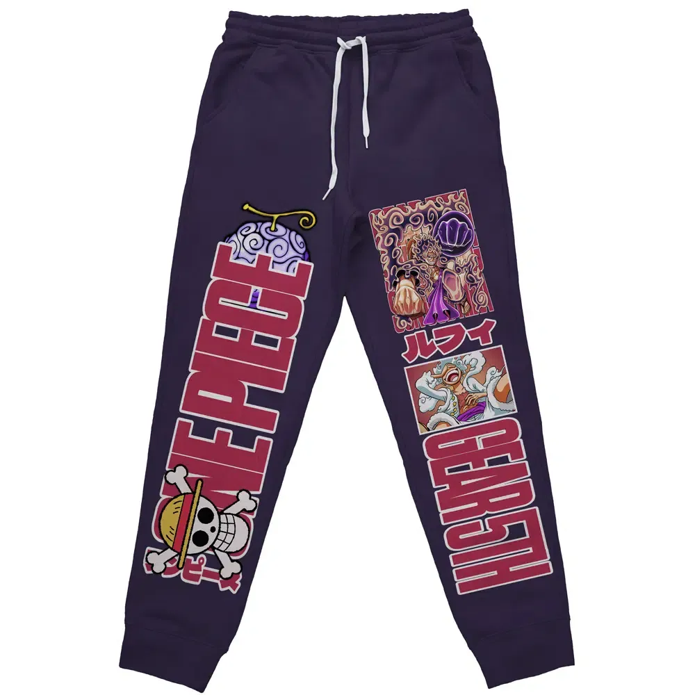 Gear 5th Luffy One Piece Streetwear Sweatpants