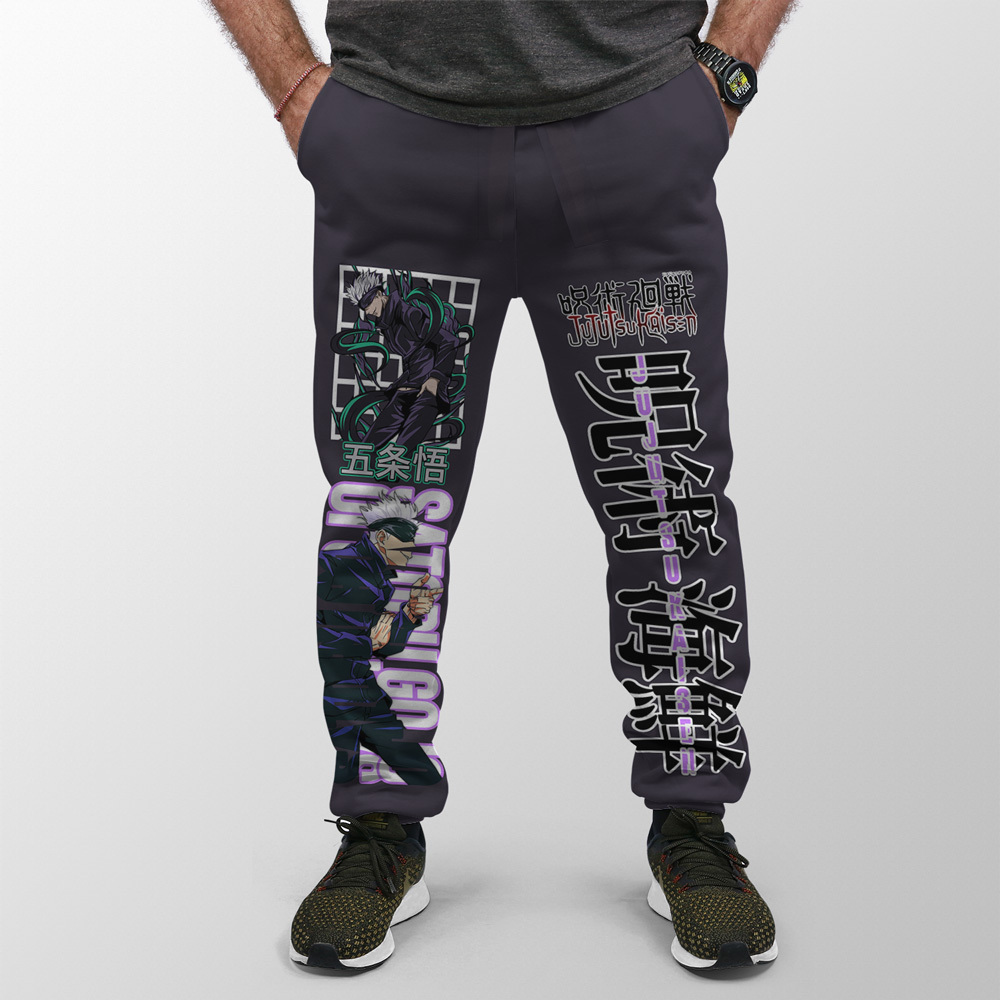 Gojo Satoru Jujutsu Kaisen Streetwear Sweatpants-comicclothing