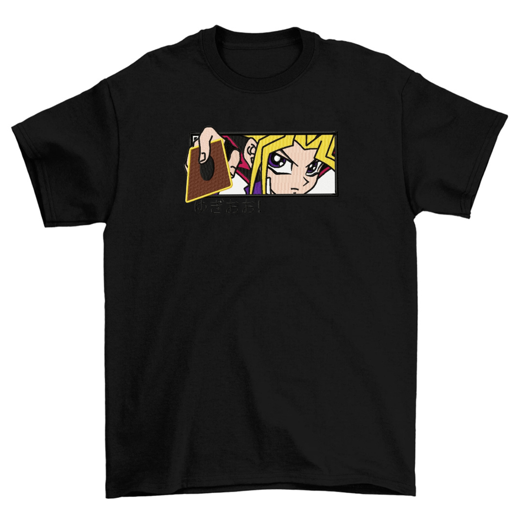 Unisex "Yu-Gi-Oh!" Anime Embroidered Top