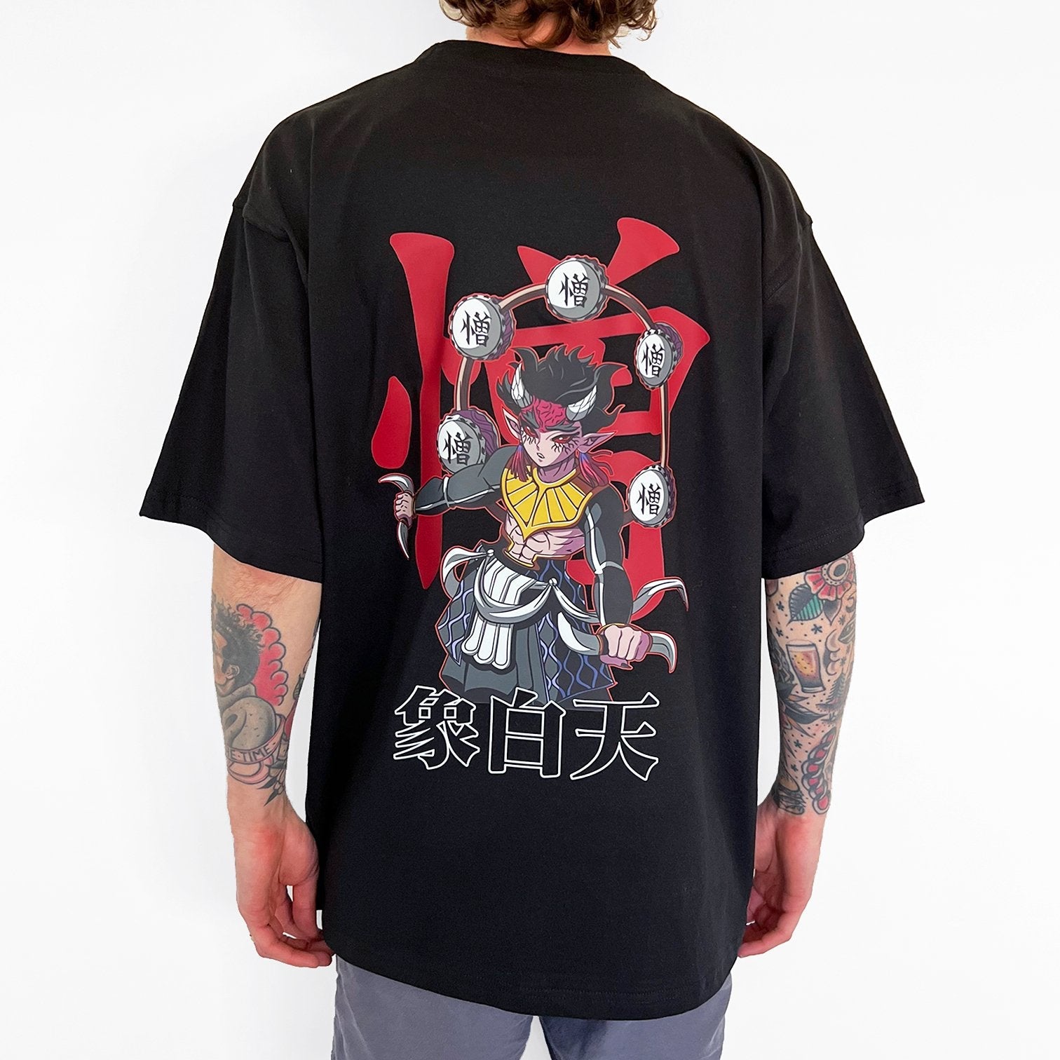 Unisex Vintage Tee丨Demon Slayer-comicclothing