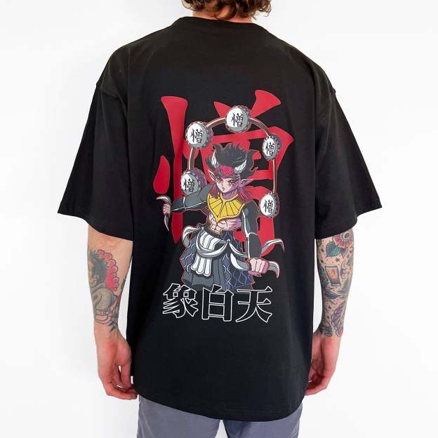 Unisex Vintage Tee丨Demon Slayer-comicclothing