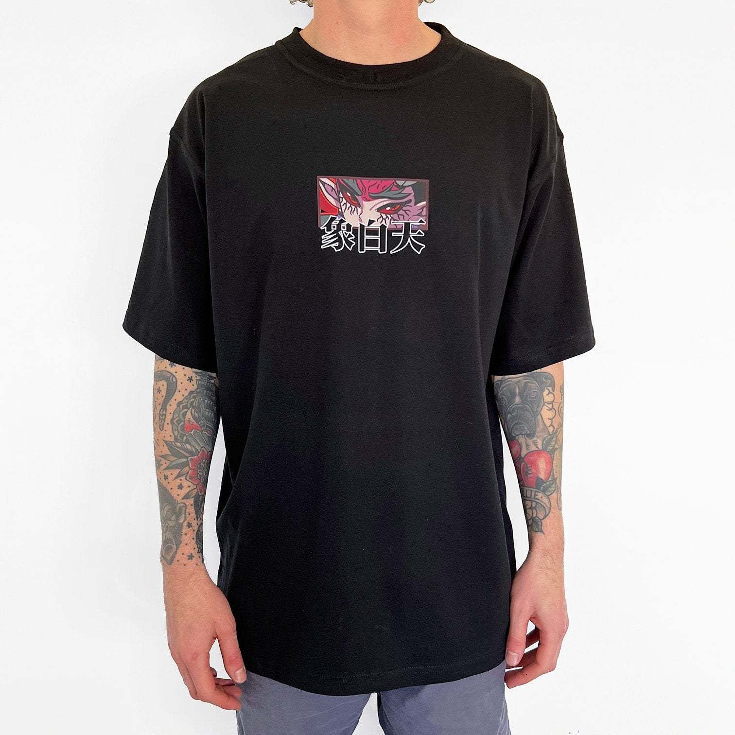 Unisex Vintage Tee丨Demon Slayer-comicclothing