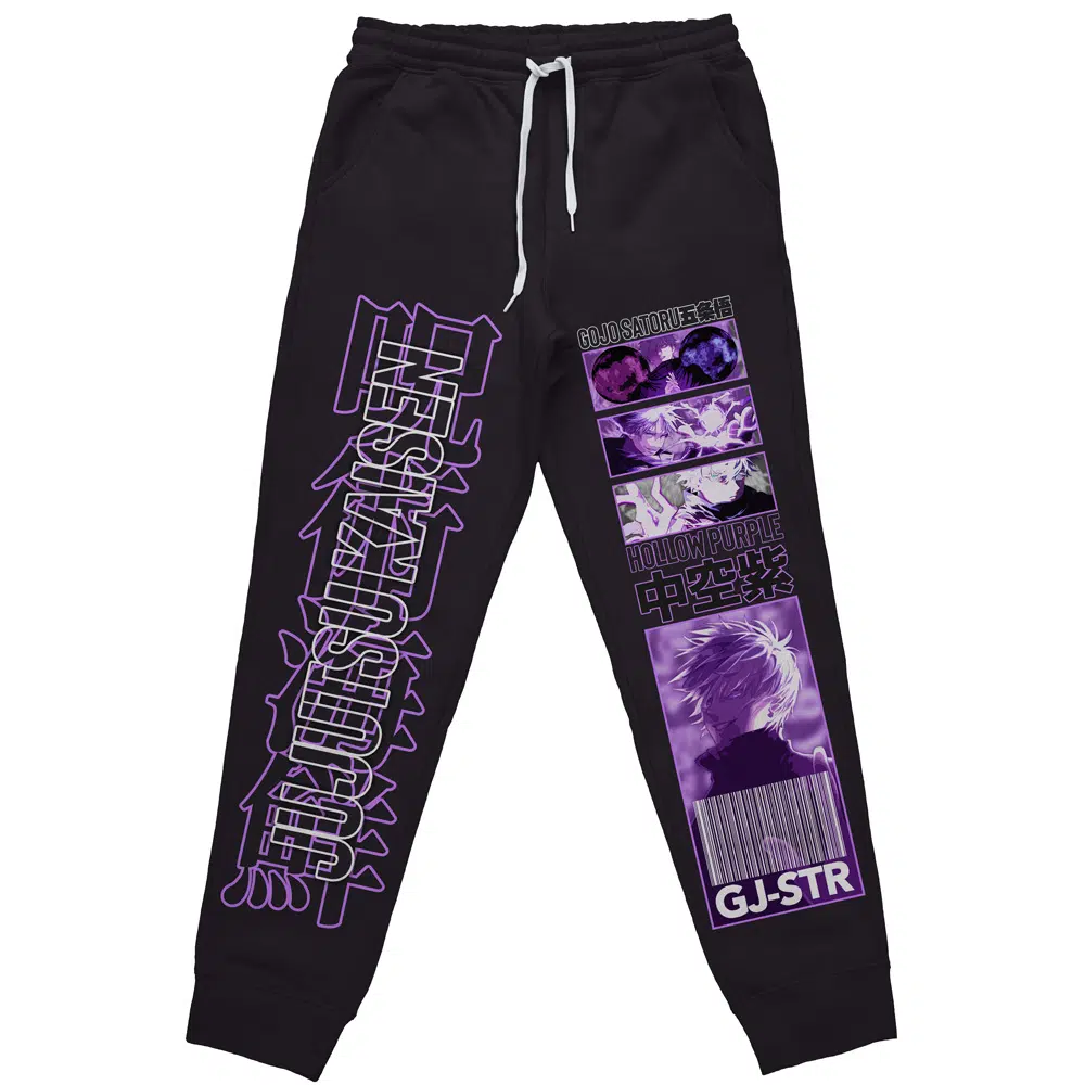 Gojo Satoru Hollow Purple Jujutsu Kaisen Streetwear Sweatpants
