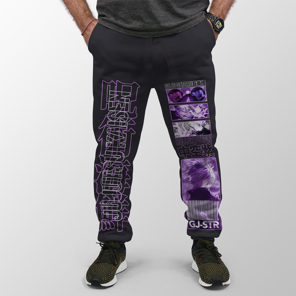 Gojo Satoru Hollow Purple Jujutsu Kaisen Streetwear Sweatpants