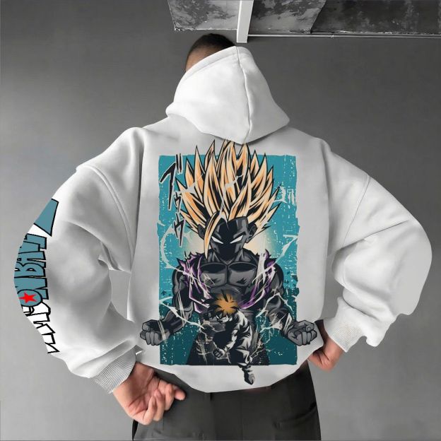 Unisex Anime Graphic Streetwear Hoodie-comicclothing