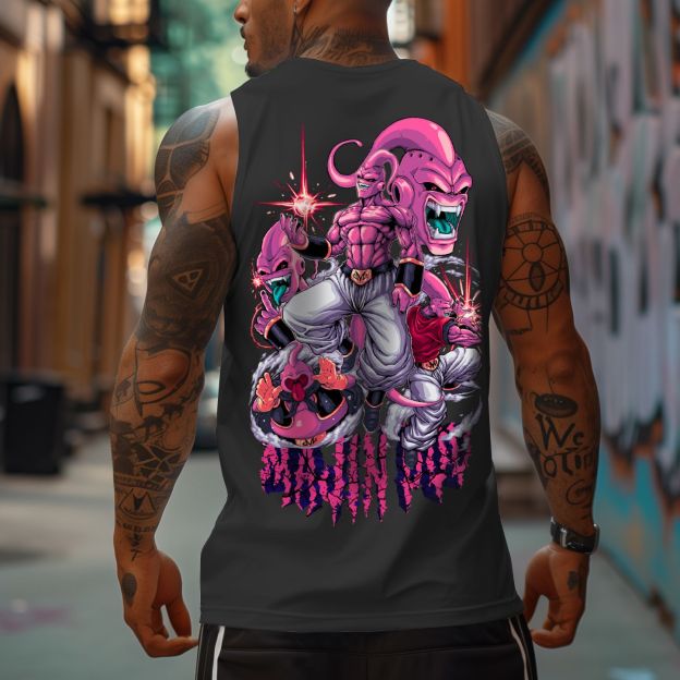 Unisex Anime Sleeveless Tank Top-comicclothing