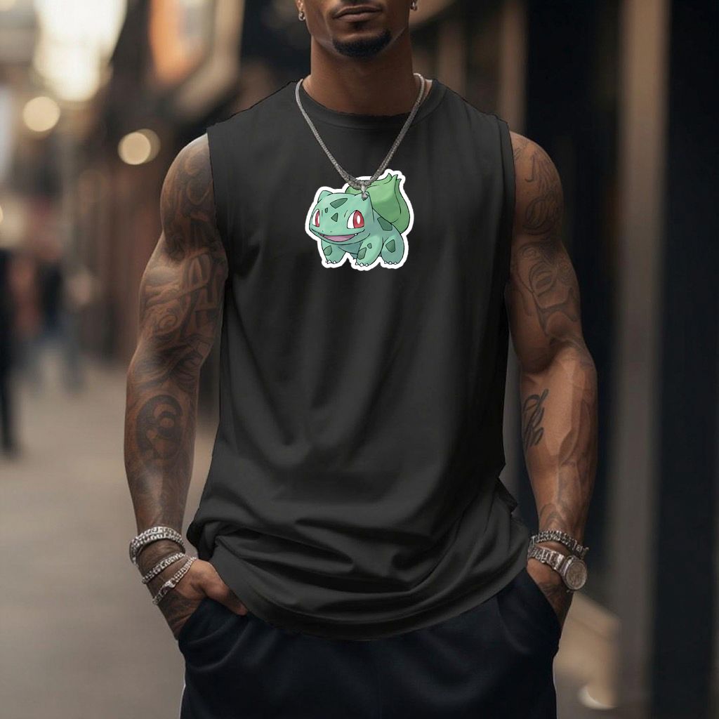 Unisex Anime Sleeveless Tank Top-comicclothing