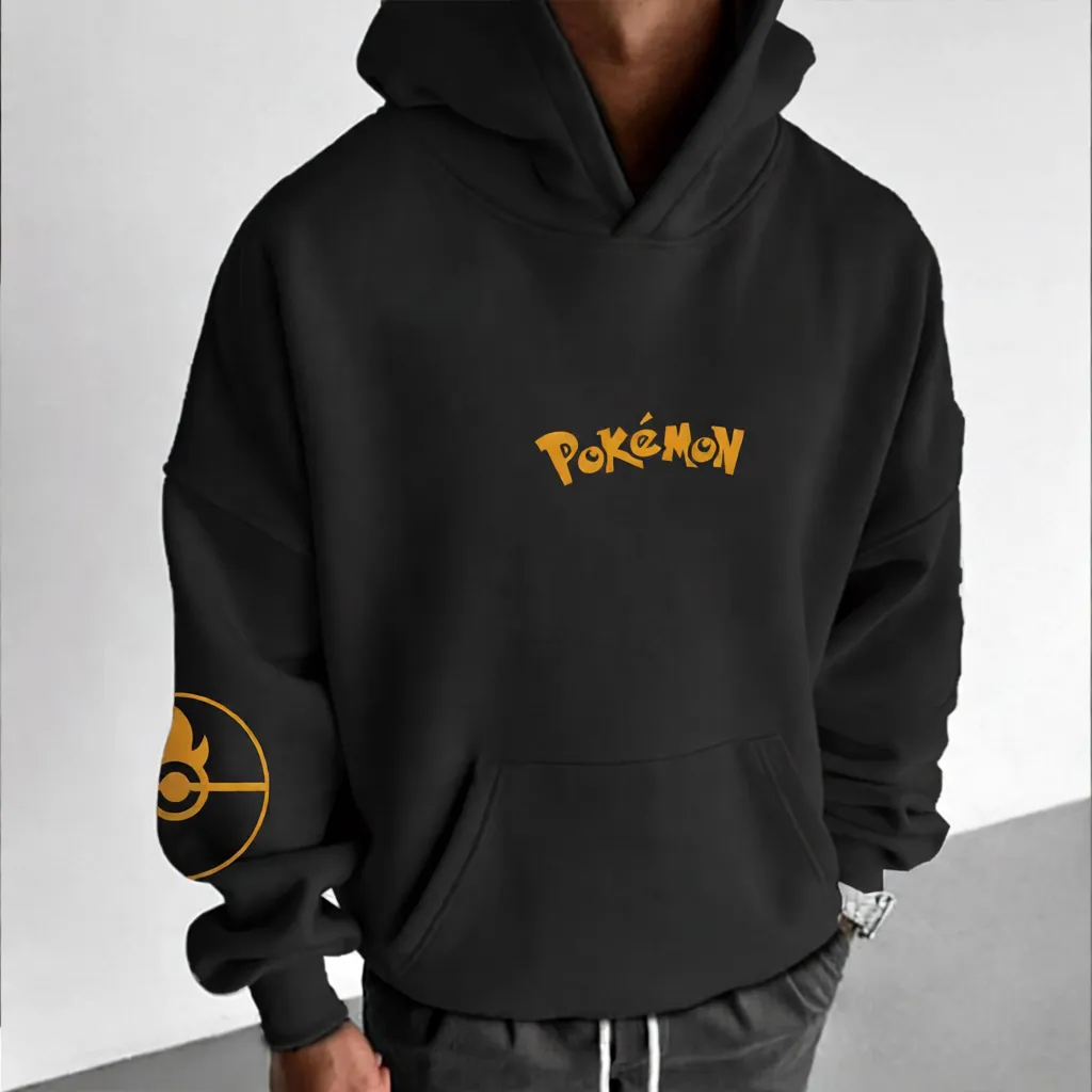 Pokémon Unisex Anime Pikachu Hoodie-Anime x kingdom