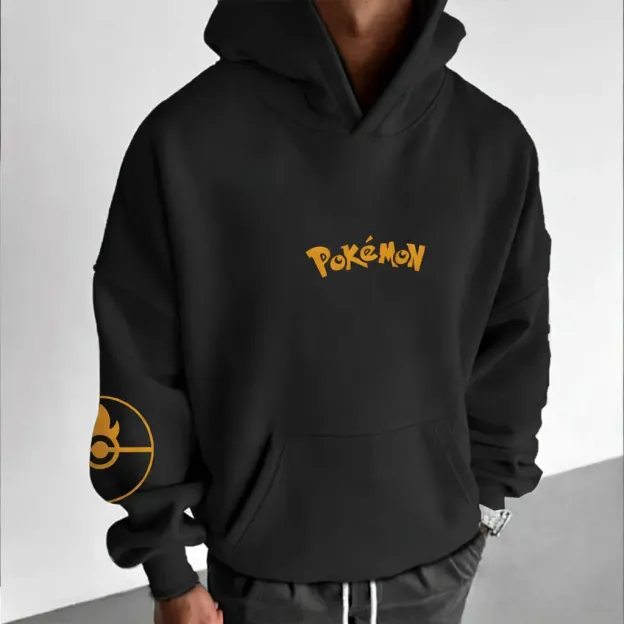 Pokémon Unisex Anime Pikachu Hoodie