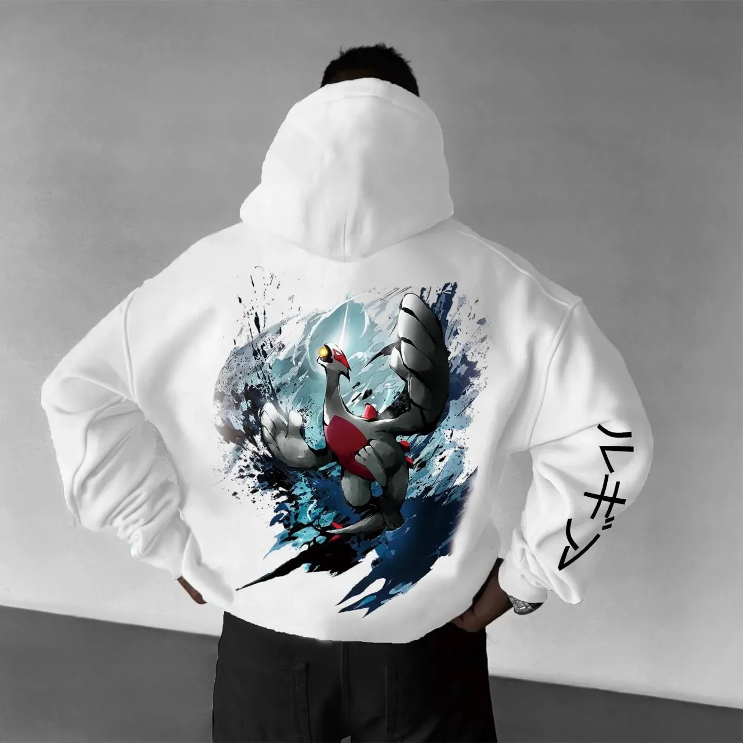 Pokémon Unisex Anime Lugia Hoodie
