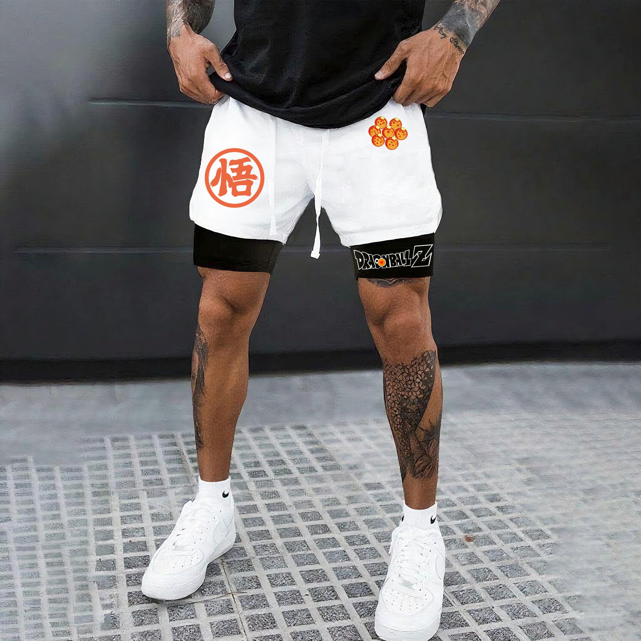 Unisex Casual Anime Streetwear Shorts-comicclothing