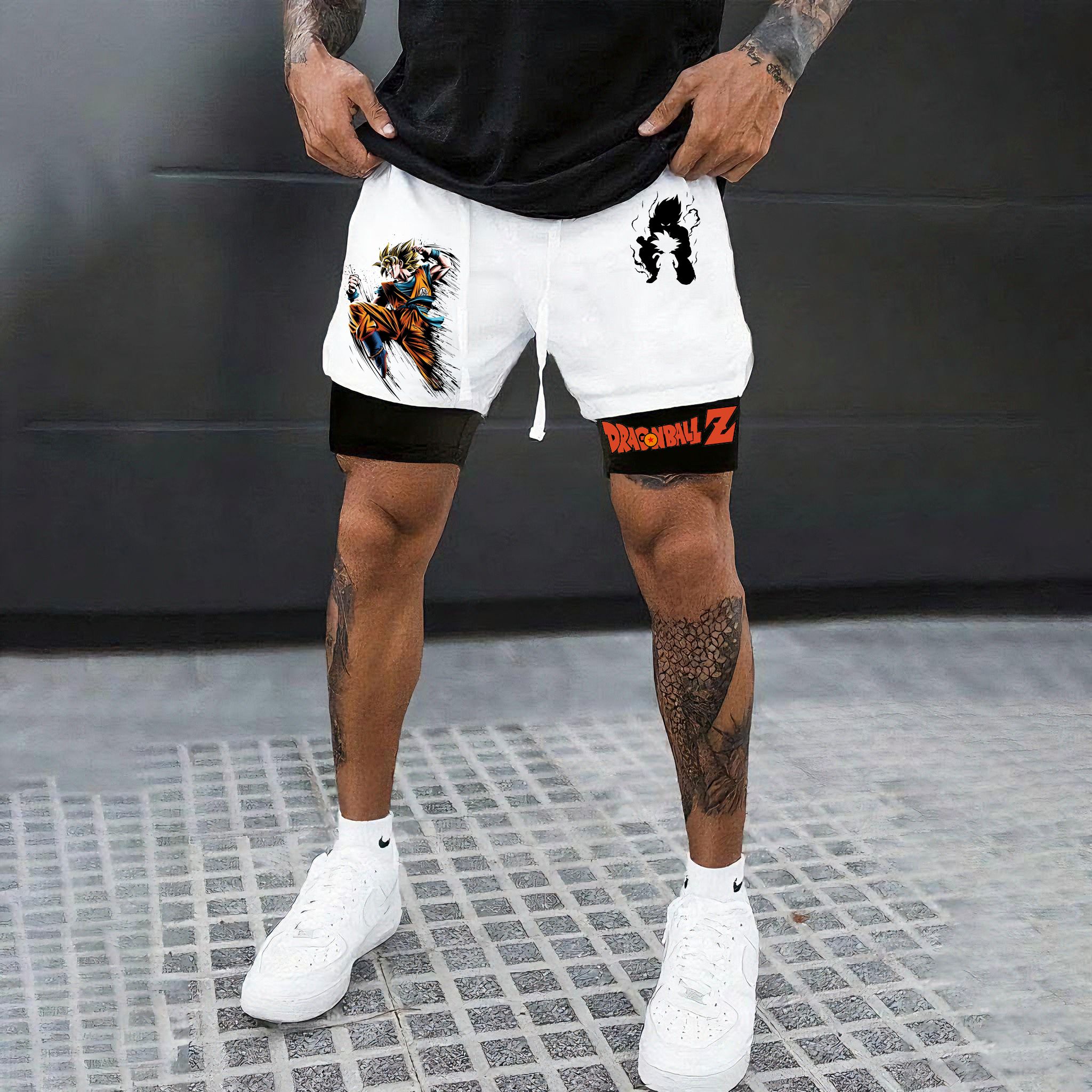 Unisex Casual Anime Streetwear Shorts-comicclothing