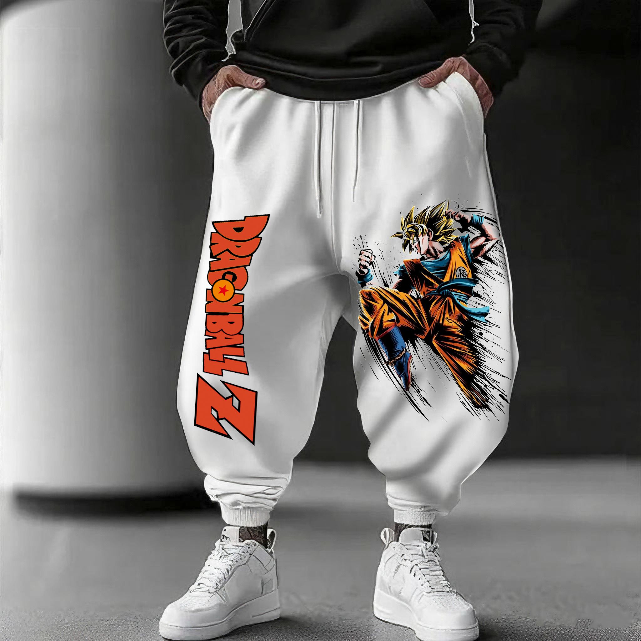 Unisex Casual Anime Streetwear Pants