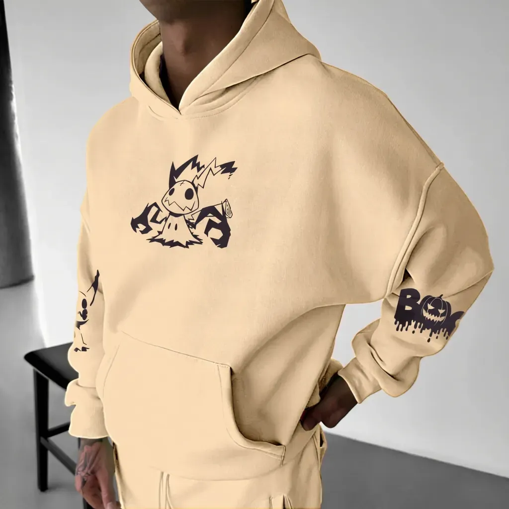 Pokémon Unisex Anime Halloween Mimikyu Hoodie