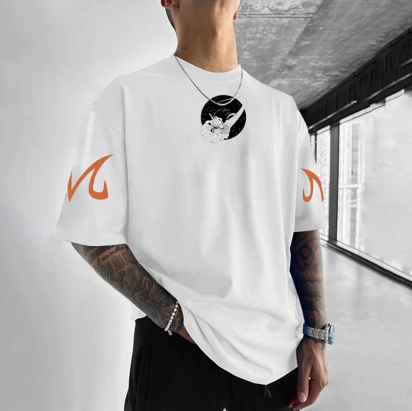 Unisex Anime Inspired Vintage T-Shirt-comicclothing