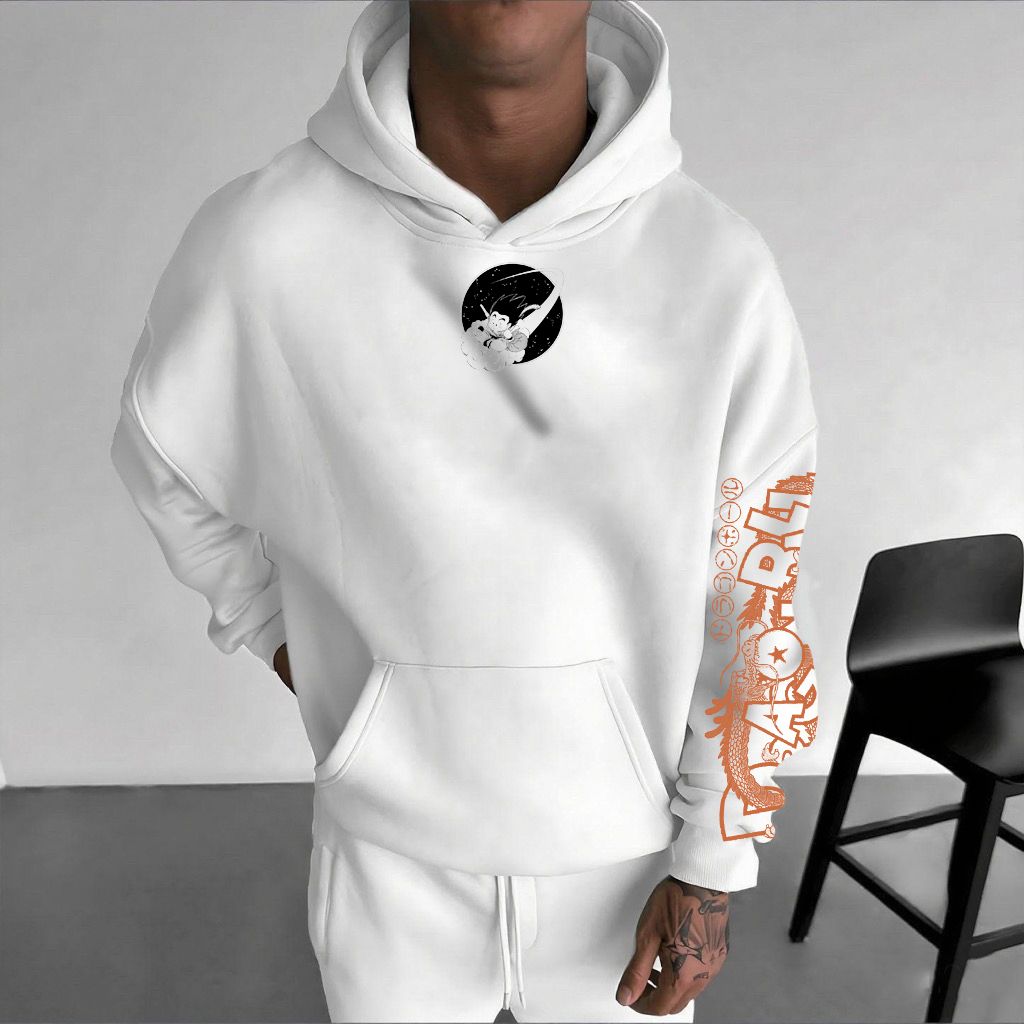 Unisex Anime Graphic Streetwear Hoodie