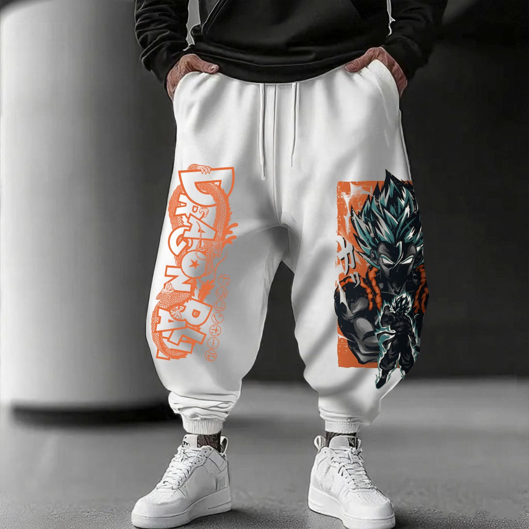 Unisex Casual Anime Streetwear Pants-comicclothing