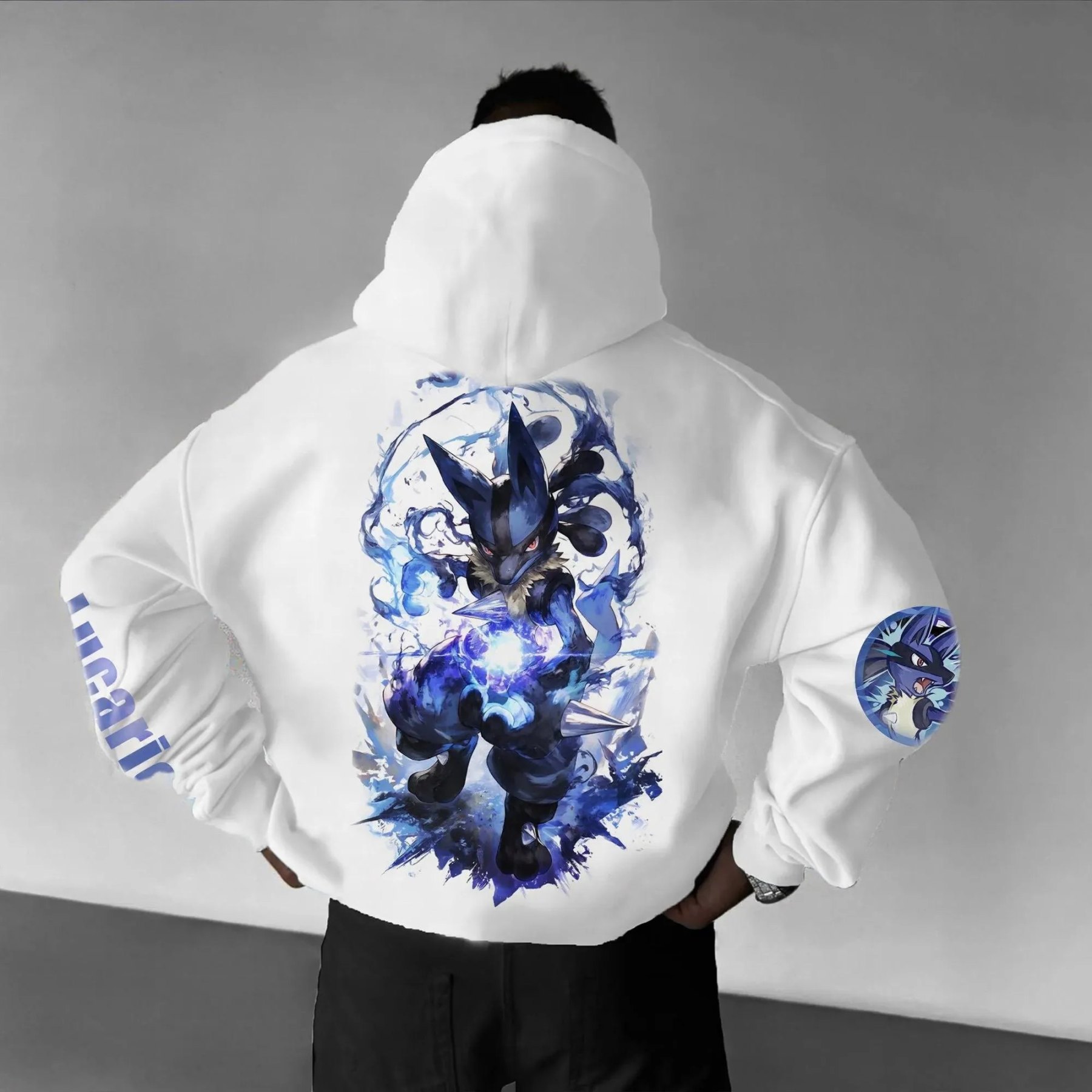 Pokémon Unisex Anime Mewtwo Hoodie-Anime x kingdom