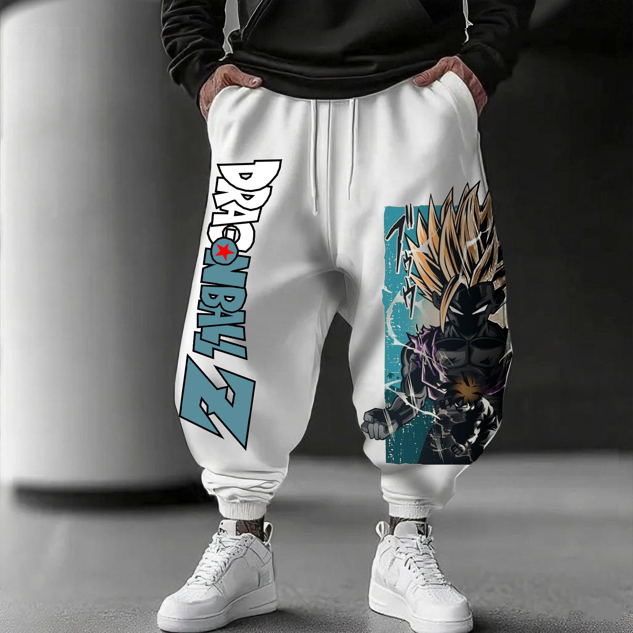 Unisex Casual Anime Streetwear Pants