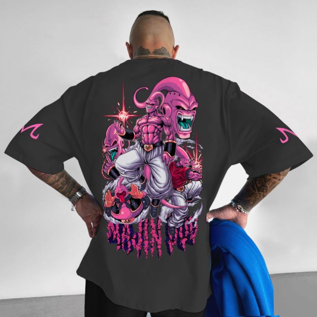 Unisex Anime Inspired Vintage T-Shirt-comicclothing