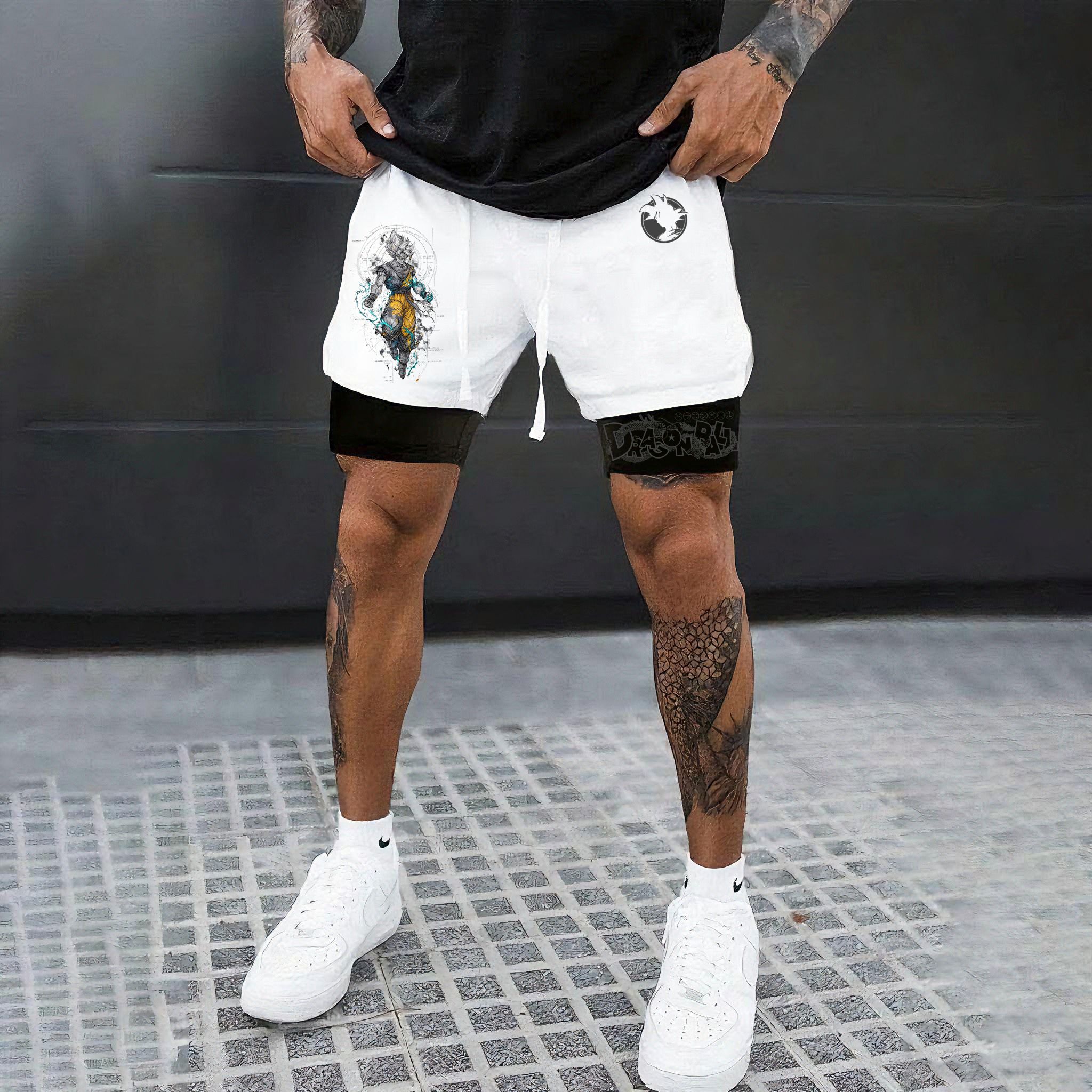 Unisex Casual Anime Streetwear Shorts