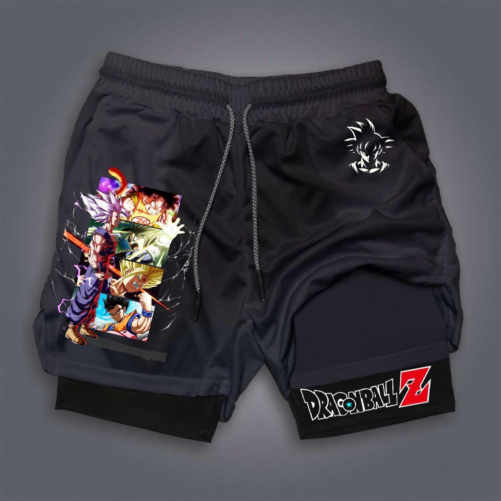 Unisex Casual Anime Streetwear Shorts-comicclothing