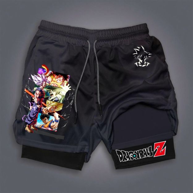 Unisex Casual Anime Streetwear Shorts-comicclothing