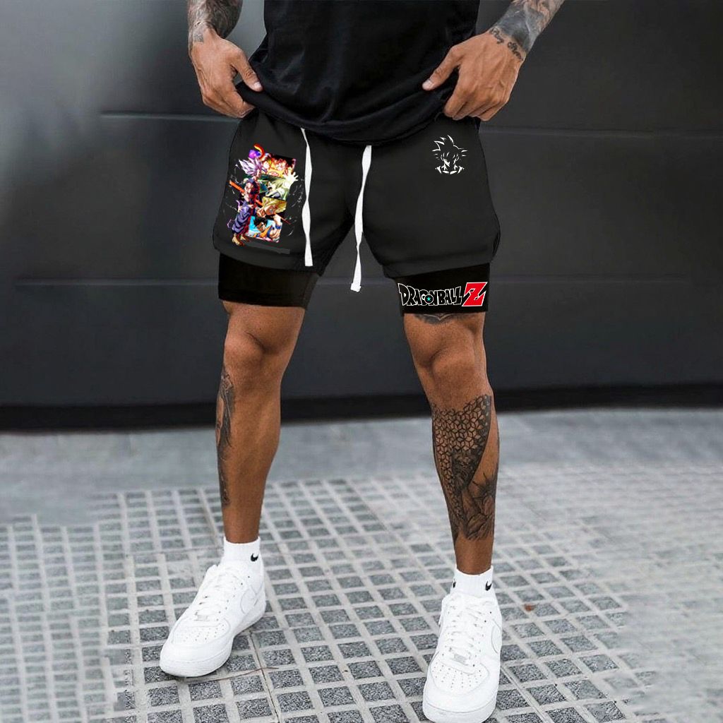 Unisex Casual Anime Streetwear Shorts-comicclothing
