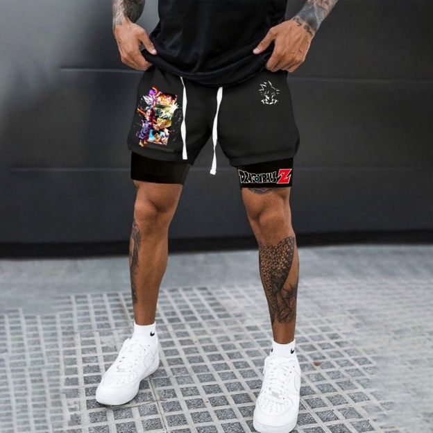 Unisex Casual Anime Streetwear Shorts-comicclothing